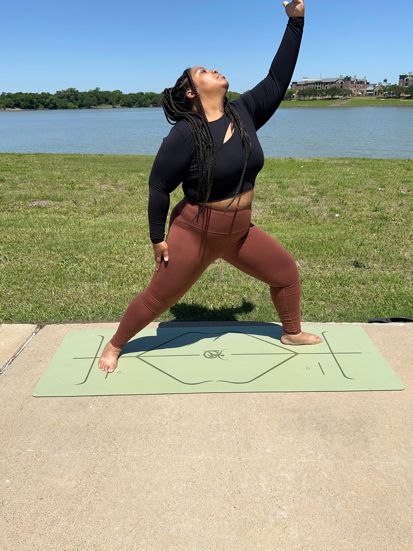 Seamoss Yoga Mat (Hope, Growth, Harmony)